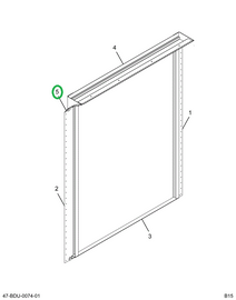 2210613C2 Flange Lift Door Radius