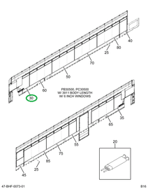 2210943C2 Panel, Inner Side Oval Window