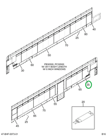 2210944C1 Panel, Inner Side Oval Window