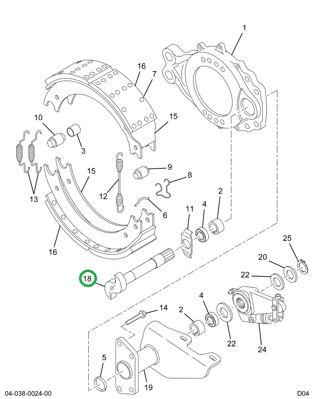 2210A7671 CAMSHAFT/LH