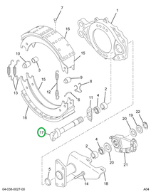 2210N7736 CAMSHAFT BRAKE