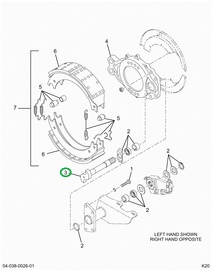 2210R7714 CAMSHAFT BRAKE
