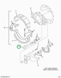 2210S7715 CAMSHAFT BRAKE