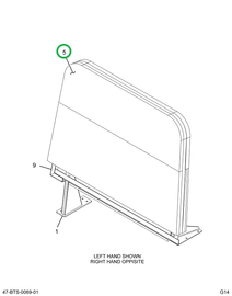 2211010C2 FOAM, BUS BODY , CRASH BARRIER