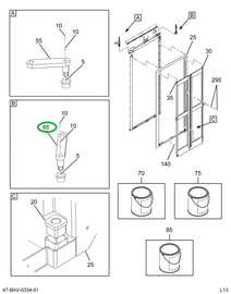 2211016C1 SUPPORT  ASSY MTG AFT DOOR OUT