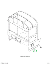 2211462C92 DOOR , ASSY FLUID FILL