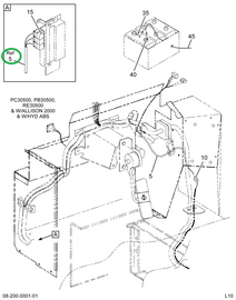 2211550C91 Harness, Electrical Wheelchair