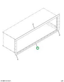 2211647C1 Trim, Luggage Box, Lower, Bus,