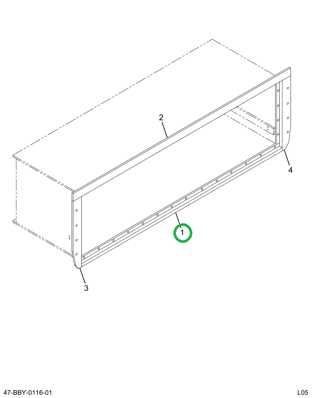 2211648C1 Trim, Luggage Box Lower 54