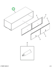 2211718C8 Box Assembly Luggage Without D