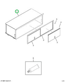 2211734C7 Box, Luggage, W/o Doo