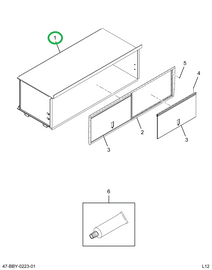 2211735C7 Box Assembly Luggage Without D