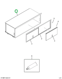 2211739C7 Box Assembly Luggage Without D
