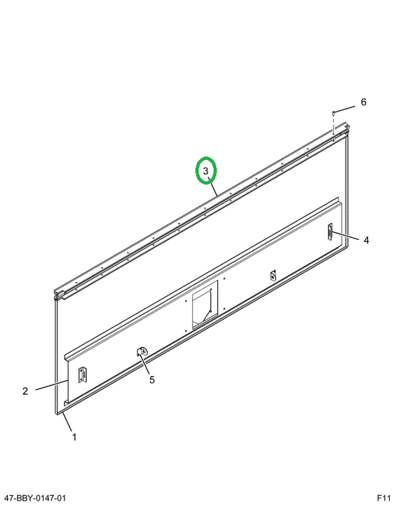 2212082C92 Hinge, Storage Door, Rubber 79