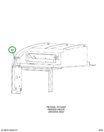 2212163C1 COVER DRVR STOR COMPT LOOM B