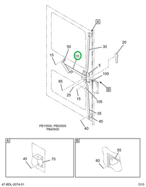 2212299C1 HANDLE DOOR INSIDE SINGLE PO