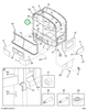 2212473C3 Frame, Entrance Door, Bus, Out