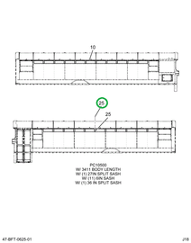 2212502C1 Cap, Window Post
