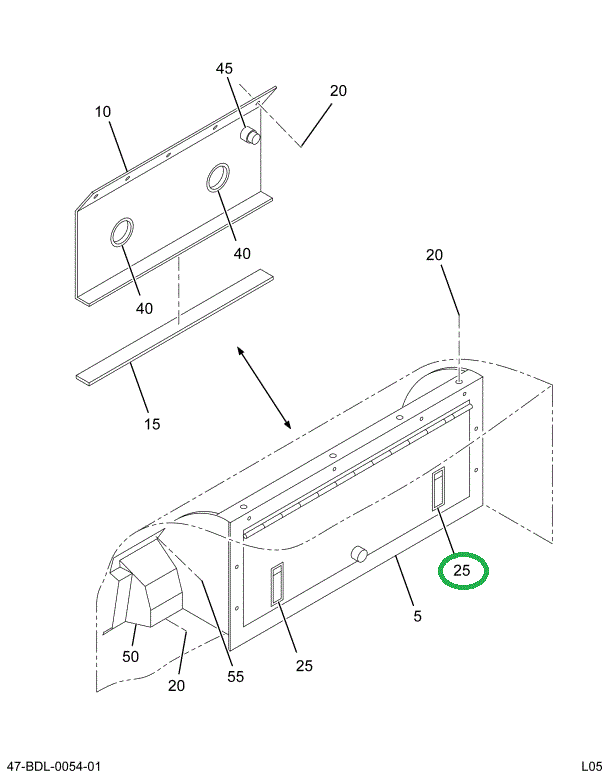 2212505C1 LATCH   LVR ADJ FLUSH TRIGGER