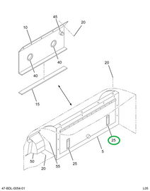 2212505C1 LATCH   LVR ADJ FLUSH TRIGGER