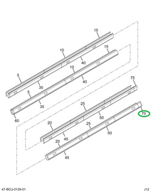 2212520C1 End, Cover Light Bar Rear Left