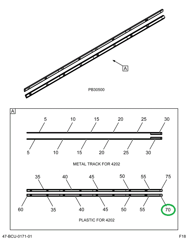 2212521C1 End, Cover Light Bar Rear Left