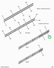 2212547C3 Support, Light Bar