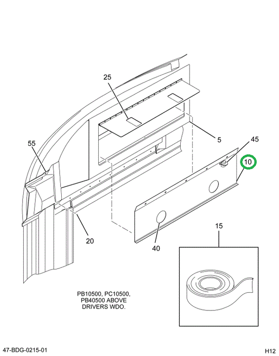2212575C93 Panel Assembly Wire Harness Ov