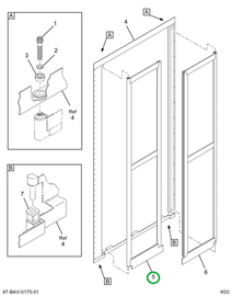 2212773C91 DOOR   ASSY OUTWARD OPN AL SPL