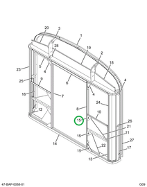 2212816C2 SUPPORT REAR END