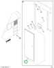 2213100C91 Door Assembly, Engine Access L