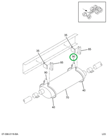 221338H1 SPACER 5/8 X 2.00 TUBE