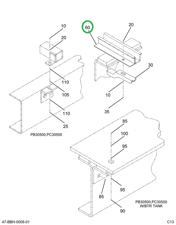 2214975C2 Angle, Tie-down Reinforcement