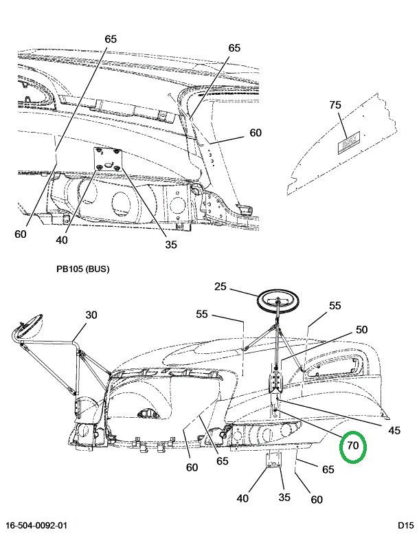 2215001C1 Grommet 3/4id X 1-14od