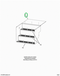 2215285C2 Plate, Wear Door Non- Metallic