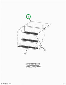 2215286C2 Plate, Wear Door Non- Metallic