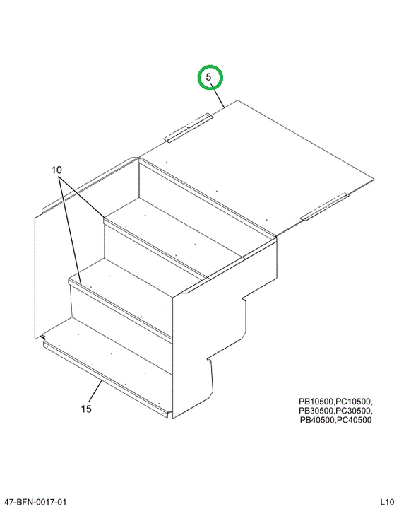 2215287C2 WEAR-PLT,WEAR-PLATE, DOOR, GRA