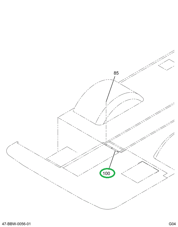 2215869C1 Moulding, Rear Aft Stepwell