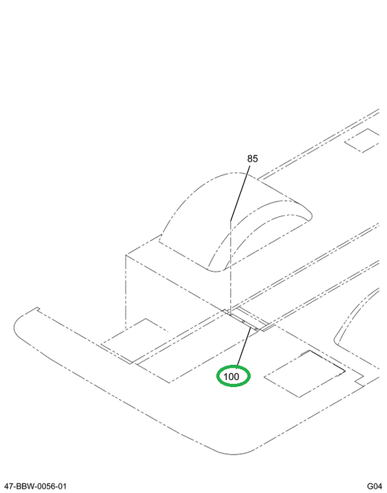 2215869C1 Moulding, Rear Aft Stepwell