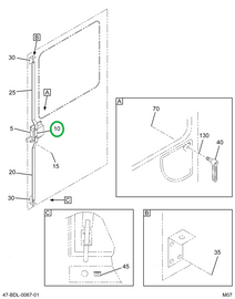 2216023C2 HANDLE  ASSY LIFT 3PT
