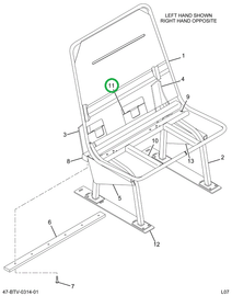 2216109C1 Bar Assembly, Latch