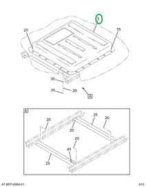 2216378C1 VENT   ROOF EMER EXIT LOW-PROF