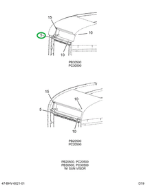 2216441C2 Support, Bar Light Driver