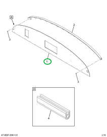 2216453C1 Panel, Bulkhd With Defog And L