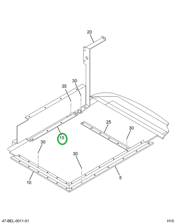 2216472C3 Angle, Closeout Electrical Acc