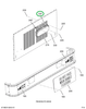 2216479C6 Plate, Rear Electronic Sign, B