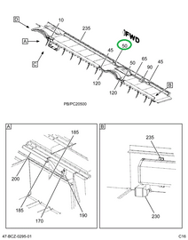 2216588C2 Cover, Closeout Convection Hea