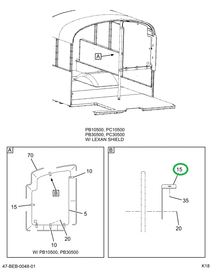 2217039C1 Mounting, Support Lexan Anti-g