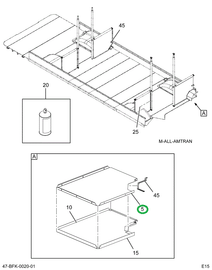 2217049C3 Shield, Courtesy Aft Entrance