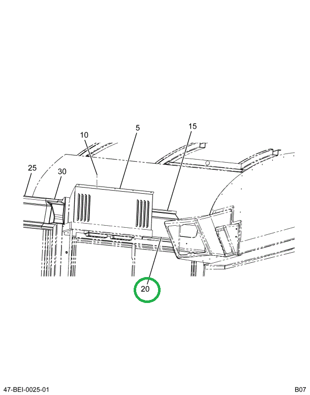 2217439C1 Cover, Blower Defog Driver Win